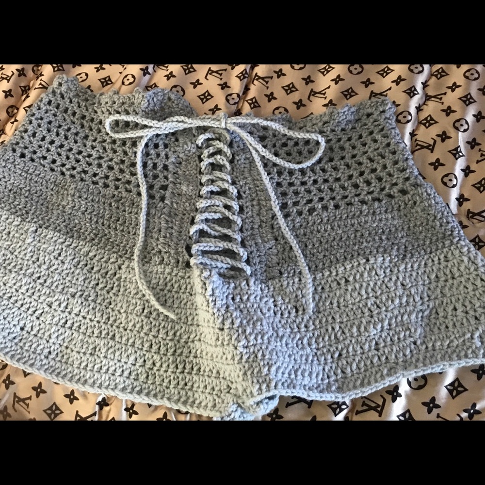 High waisted Ombré Shorts
